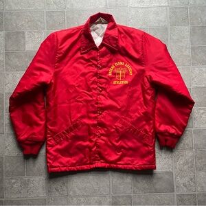 Neff Windbreaker Sports Jacket Vintage Greens Farms Academy Athletics Men’s S